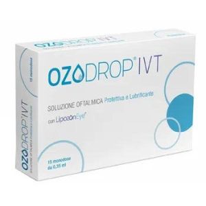 Ozodrop Ivt Soluzione Oftalmica Base di Olio Ozonizzato In Fosfolipidi 15 Flaconcini da 0,35ml Globuli Contenitore MONOdose
