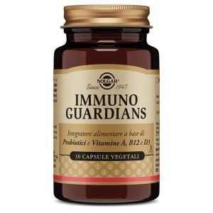 Solgar Immuno Guardians Integratore di Probiotici e Vitamine 30 Capsule