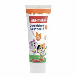 Tau-marin Baby Smile Dentifricio Gel 2-6 Anni Edizione Limitata 44 Gatti 50ml