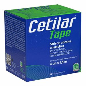 Striscia Adesiva Anelastica Cetilar Tape Cm 4 X 2,5 M