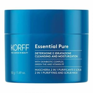 Korff Essential Pure Maschera 2 In 1 Purificante e Scrub