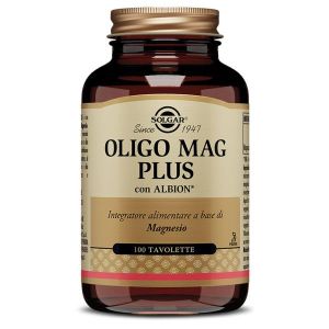 Solgar Oligo Mag Plus 100 Tavolette: Integratore Magnesio