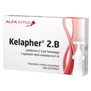 Kelapher 2b 5 Applicatori Sterili  da 5ml Terapia Topica Globuli Contenitore MONOdose