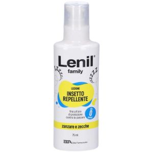 Lenil Family Lozione Insetto Repellente Contro Zanzare e Zecche