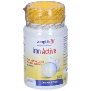 Longlife Iron Active 60 Tavolette Rivestite