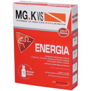 Mgk Vis Tonico Ricostituente Energia 10 Flaconcini da 10ml