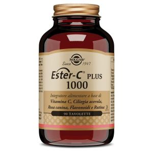 Solgar Ester-c Plus 1000 90 Tavolette Vitamina C Potenziata