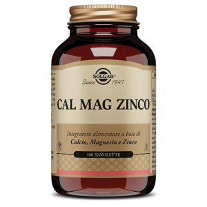 Solgar Cal Mag Zinco 100 Tavolette