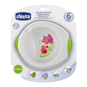 Chicco Piatto Pappacalda 6m+ Grigio
