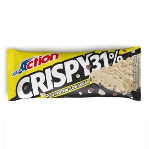 Proaction Crispy Bar 31% Cioccolato Bianco Nocciola 40g