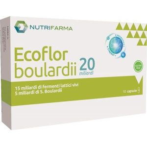 Ecoflor Boulardii 20 Miliardi 10 Capsule