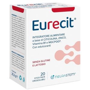 Eurecit 20 Stick Pack Orosolubili da 1,26g