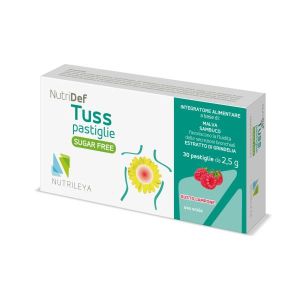 Nutridef Tuss Calm Sugar Free Lampone 20 Pastiglie