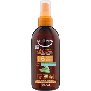 Equilibra Olio Spray Protettivo Abbronzante Spf6 Vitaminica150ml