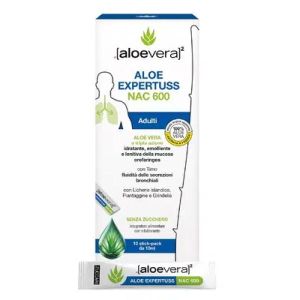 Aloe Expertuss Adulti Nac 600 10 Stick Pack da 10ml