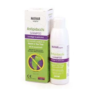 Maxhair Vegetal Shampoo Antipidocchi 125ml