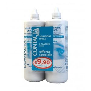 Contacta Soluzione 2 Flaconi da 360ml + Portalenti In Omaggio