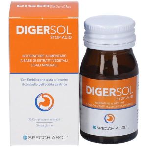 Specchiasol Digersol Stop-acid Compresse Masticabili