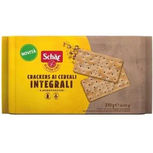 Schar Crackers Cereali Integrali 6 Pezzi da 35g