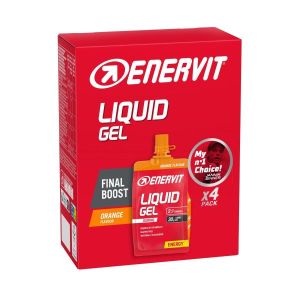 Enervit Sport Liquid Gel Orange 4 Pezzi da 60ml