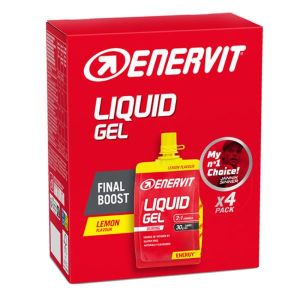 Enervit Sport Liquid Gel Lemon 4 Pezzi da 60ml