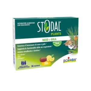 Stodal Plants Limone 36 Pastiglie Senza Glutine Naturalmenteprivo di Lattosio