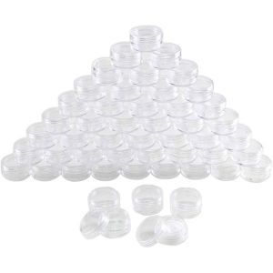 Vaso In Plastica per Campioncini di Creme da 5ml 50 Pezzi