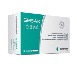 Sebak Oral Integratore 30 Capsule