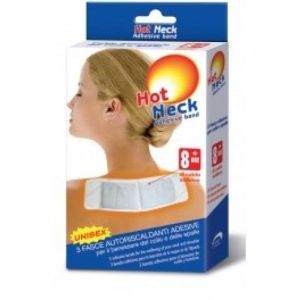 Hot Neck Adhesive Band Duo Pach Fasce per Il Collo Autoriscaldanti Adesive 2 Pezzi