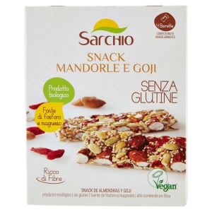 Sarchio Snack Di Mandorle E Goji Senza Glutine 80 g