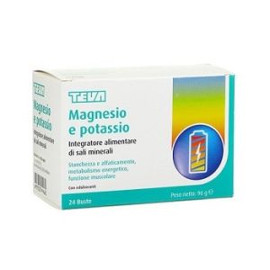 Teva Magnesio E Potassio Integratore 24 Bustine