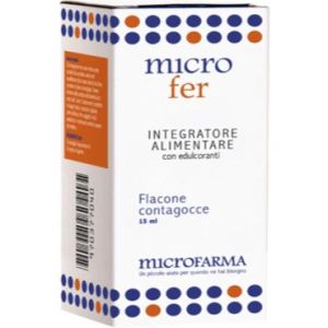 Microfarma Microfer Acido Folico Integratore 15ml