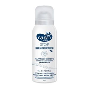 Sauber Stop Deodorante Antitraspirante 72h Spray 100ml