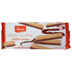 Lazzaroni Wafers Al Cacao Senza Glutine 175 g