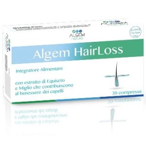 Algem natura algem hairloss integratore alimentare 30 compresse
