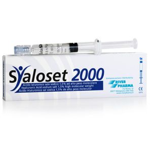 Syaloset 2000 1,5% Siringa Preriempita Acido Ialuronico 1 Pezzo