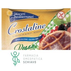 Piaceri Mediterranei Crostatine Ai Frutti di Bosco Vegan Senza Glutine 50 g