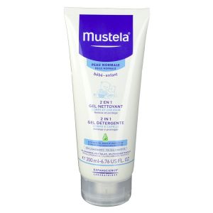 Mustela 2in1 Gel Detergente Corpo e Capelli 200 ml