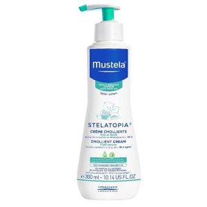 Mustela Stelatopia Crema Emolliente Pelle Secca Atopica Neonati e Bambini 300 ml