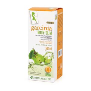 Farmaderbe garcinia body slim integratore alimentare 500ml