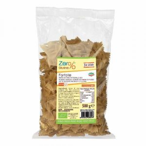 Fior di Loto Zer% Glutine Farfalle di Riso Integrale Bio 500g