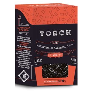 Torch Cilindretti di Liquirizia Biologica di Calabria 20 g