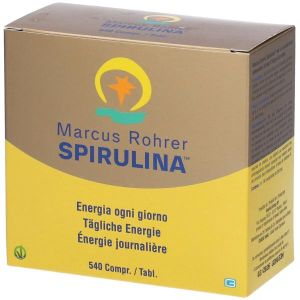 Marcus Rohrer Spirulina Ricarica Integratore 3 X 180 Compresse