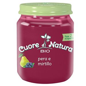 Cuore Di Natura Pera e Mirtillo Bio 110 g