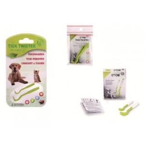 Farmacare Pinzetta Toglizecche i Molla In Acciaio Uso Veterinario 2 Pezzi