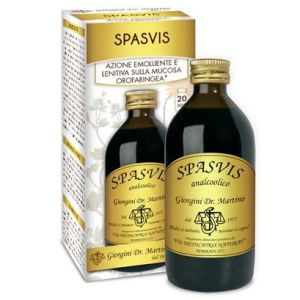 Dr. Giorgini Spasvis Liquido Analcoolico Integratore Vie Respiratorie 200ml