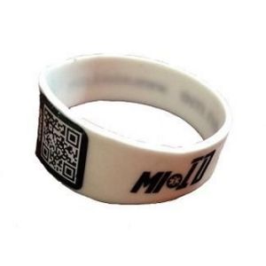 Mioid Bracciale Salvavita In Silicone Misura S Colore Bianco