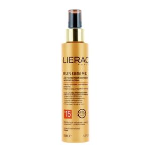 Lierac sunissime latte corpo solare protettivo spf 15 antieta globale 150 ml