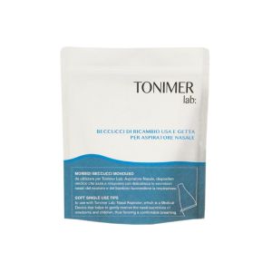 Tonimer Lab Beccucci Di Ricambio Usa E Getta Per Aspiratore Nasale