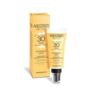 Angstrom Fluido Solare Matt Idratante Pelle Mista SPF 30 Protezione Viso 40 ml
